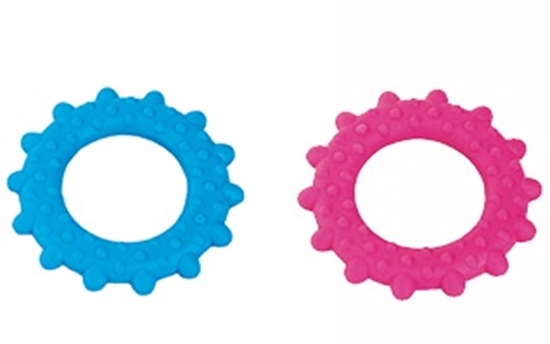 Picture of FREEDOG PUPPY TEETHING WHEEL PINK